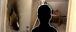 Sände live när han eldade i lägenheten – åtalas för mordbrand