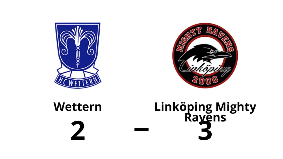 HC Wettern förlorade mot Linköping Mighty Ravens
