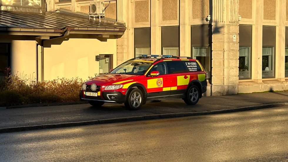 Brandlarmet gick på Lindengymnasiet på torsdagsmorgonen.