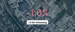 Redovisningen för J S Rör Aktiebolag är klar