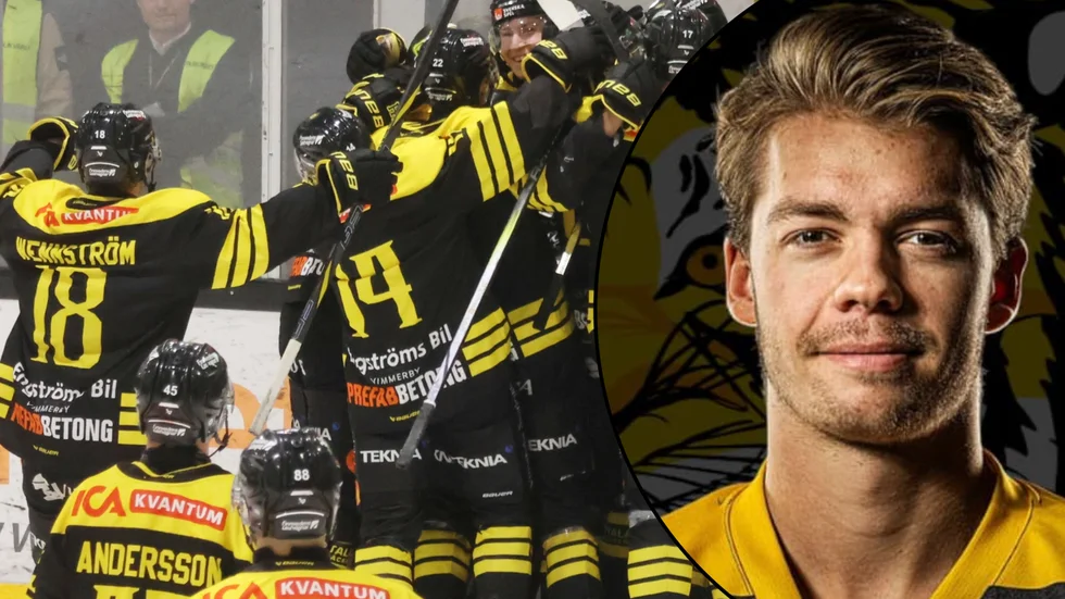 Gustaf Malmkvist är Vimmerby Hockeys första värvning.