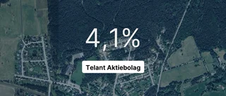 Telant Aktiebolag redovisar: Pilarna på väg nedåt