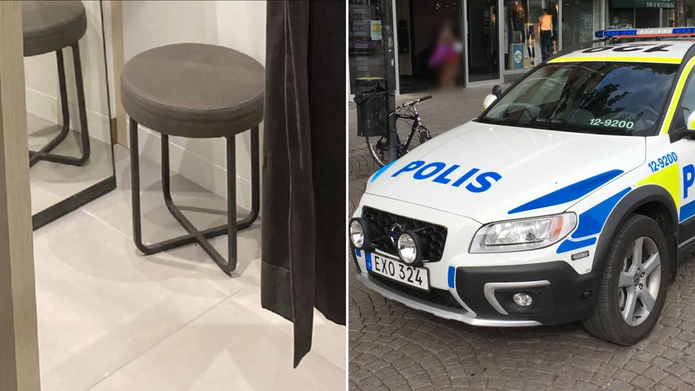 Den 40-årige mannen anklagas för att ha smygfilmat två Skelleftetjejer i en provhytt i en affär i centrala Skellefteå. Polisen kallades till platsen och säkrade bevisning i mannens mobiltelefon. 