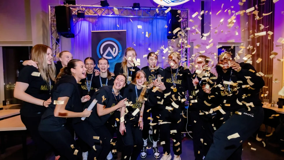 Luleå Basket, vinnare i svenska cupen.