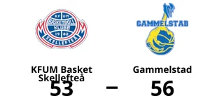 Gammelstad segrade i toppmötet – 56-53 mot KFUM Basket Skellefteå