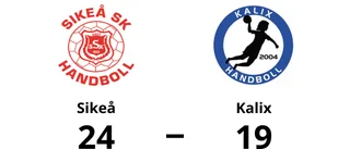 Tung förlust för Kalix i toppmatchen mot Sikeå