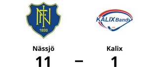 Kalix utklassat av Nässjö borta – med 1-11