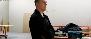 Här öppnar Joel, 34, ett nytt gym – byggarbetet pågår för fullt