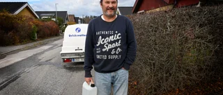 500 kubikmeter vatten har läckt ut i Bryngan