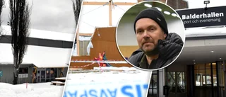 För att undvika rasrisk – taken på två hallar undersöks • Fastighetschefen om risken för stängning: ”Det vill jag inte spekulera i”