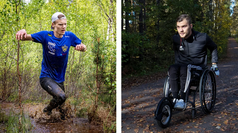 "Det är kul att ha en träningskompis och kunna inspirera varandra säger båda". Lukas Segersten och Jonathan Thorsell från tidigare reportage av EP.