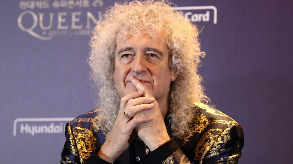 Brian May gillar inte att Storbritanniens största musikpriser blir könsneutrala. Arkivbild.