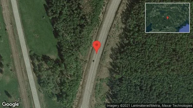 Olycka på väg 55