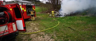 "Brand" var kontrollerad eldning