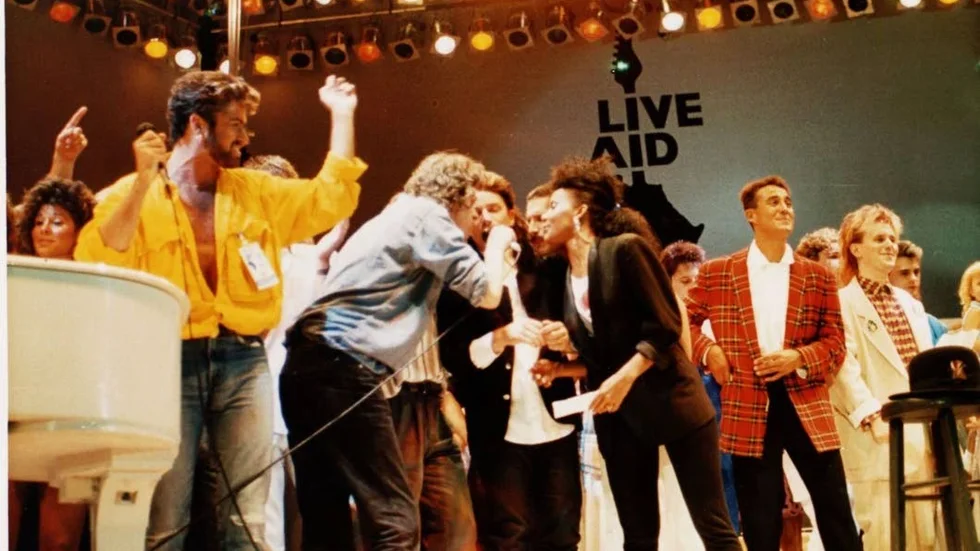 Live Aid 1985. På den tiden när rock'n'roll kunde förändra världen.