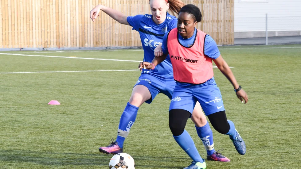 Målfarlig. Bupe Okeowo gjorde 26 mål för Timrå ifjol.