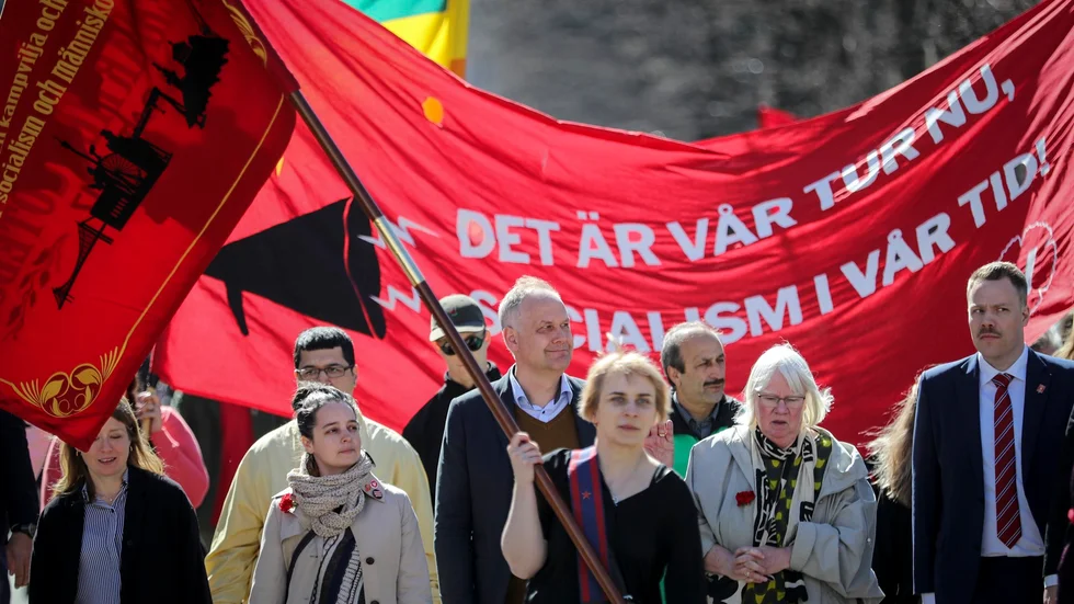 Vänsterpartiet är, trots allt, fortfarande socialistiskt. Foto: Adam Ihse/TT