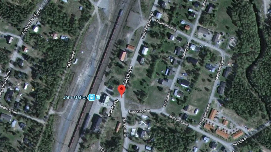 Här ska olyckan ha inträffat enligt uppgifter till SOS. Foto: Google maps
