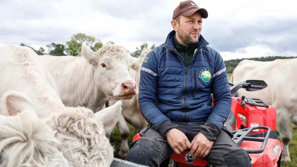 Elof Nilsson köpte gården i höstas.