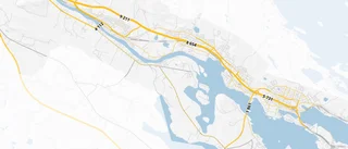 Karta över trafiken i stan - här kör mest bilar