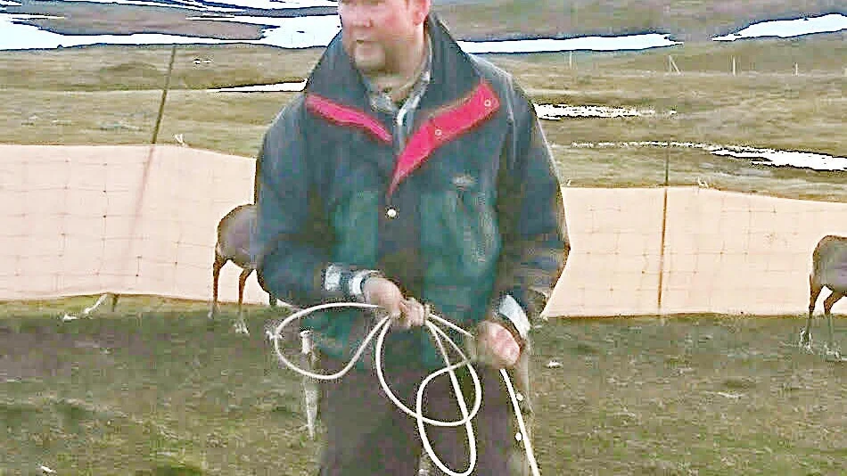 Anders Erling Fjällås, ordförande i Semisjaur-Njarg sameby.