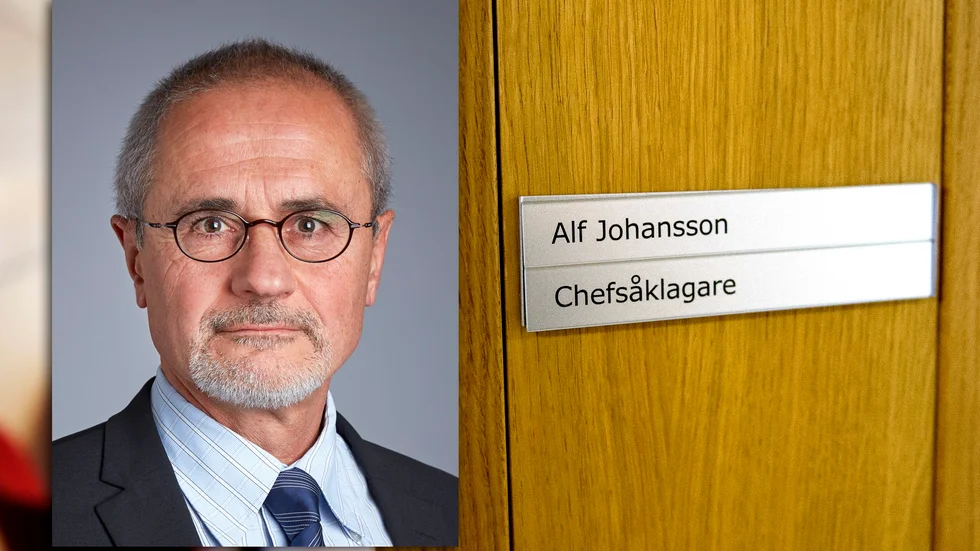 Alf Johanssons, chefsåklagare vid Riksenheten mot korruption.