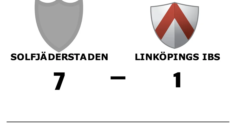 Solfjäderstaden IBK U-lag vann mot Linköpings IBS U-lag