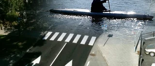 Ska vi paddla kanot på Kanalgatan?