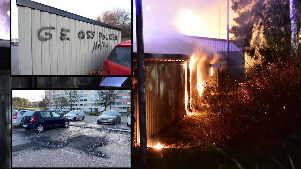 "Vi jobbar utifrån att det här kan vara en missnöjesyttring mot polisens arbete", säger Nina Gual om veckans händelser i Brandkärr.