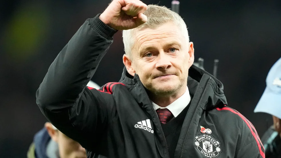 Ole Gunnar Solskjærs tid som tränare i Manchester United är över. Arkivbild.