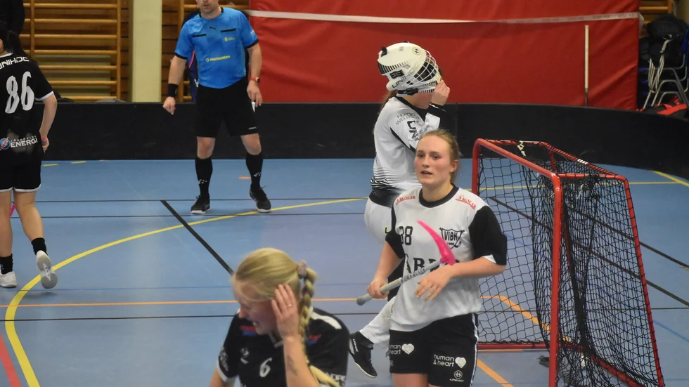 Emma Sjökvist var het i Vimmerbys vinst mot Husqvarna. 