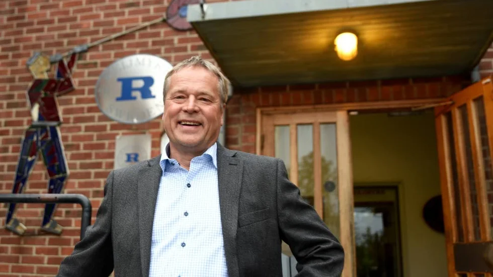 Fantastiska år. Ulf Rosén säger att det varit två fantastiska år som vd för glasbruket och att han önskar den nya ledningen lycka till.