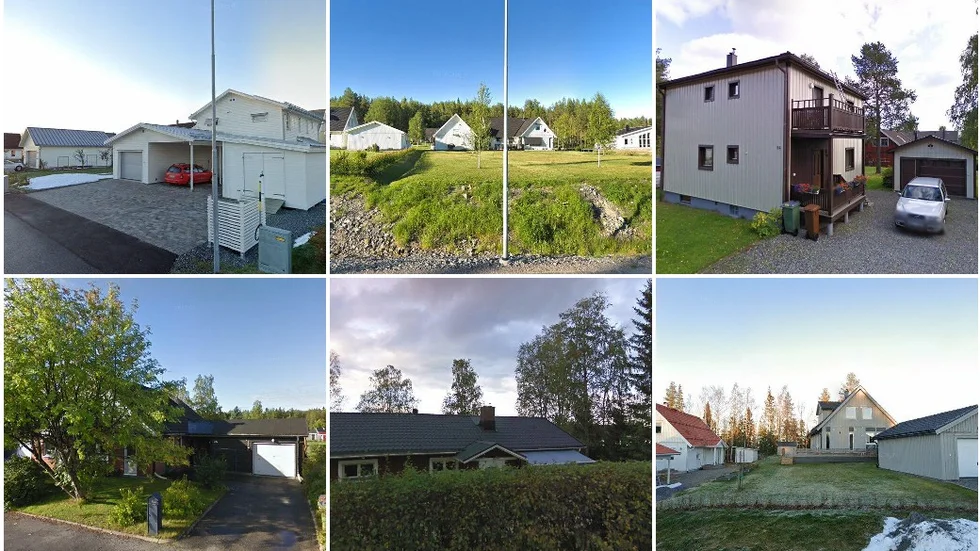 Kovallgatan 3, Björsbyvägen 138, Långgatan 34, Fridhemsgatan 26, Hagavikens Strandväg 23 och Benzeliusvägen 9B