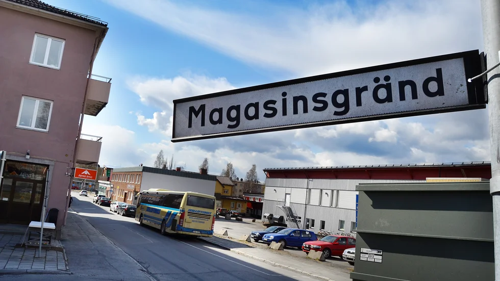Magasinsgränd är en av de fyra gator som får utökade möjligheter till cykling.