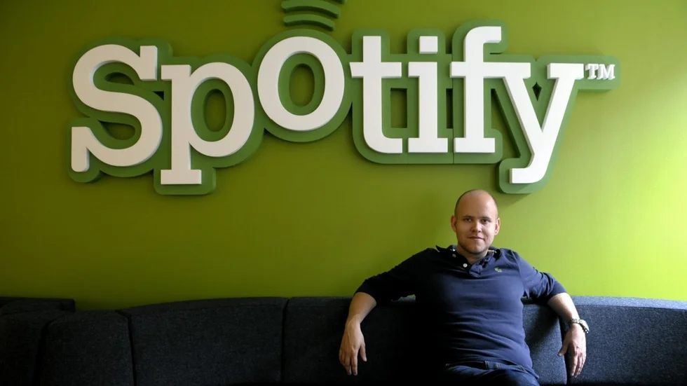 Daniel Ek, en av grundarna till Spotify. Foto: TT