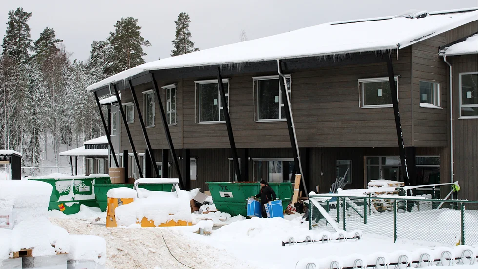Den nya förskolan Växthuset blir klar för inflyttning senare än planerat.