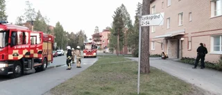 Brand i hus på Morö Backe