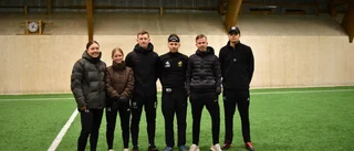 Här får barnen chans att träna med dam- och herrlaget