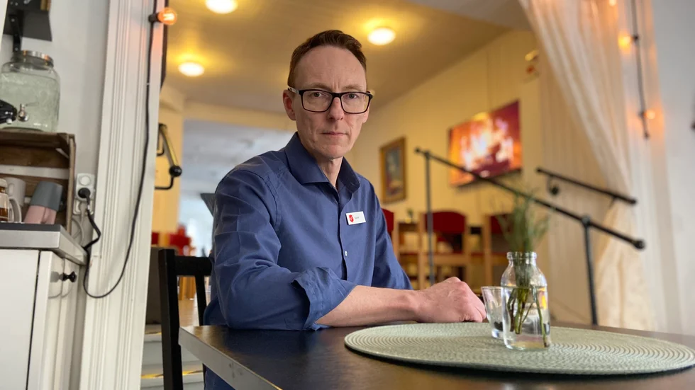 Daniel Viklund på Frälsningsarmén säger att han upplevde det som en avslagsepidemi under hösten 2021.