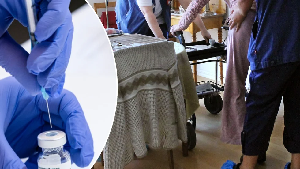 Äldre och andra vårtagare i kommunen omsorg får inte veta om personalen som kommer för att utföra omsorgen är vaccinerad eller inte. Kommunen ställer hittills inga krav på vaccination på vårdpersonalen.