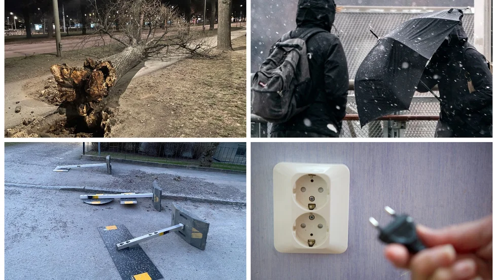 När nya stormbyar drar in över Östergötland kan det påverka elförsörjningen. Nedblåsta träd har redan ställt till det vid två olika tillfällen i januari. 