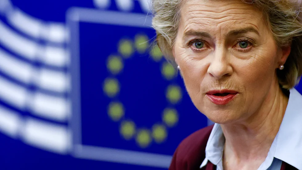 EU-kommissionens ordförande Ursula van der Leyen. Arkivbild.