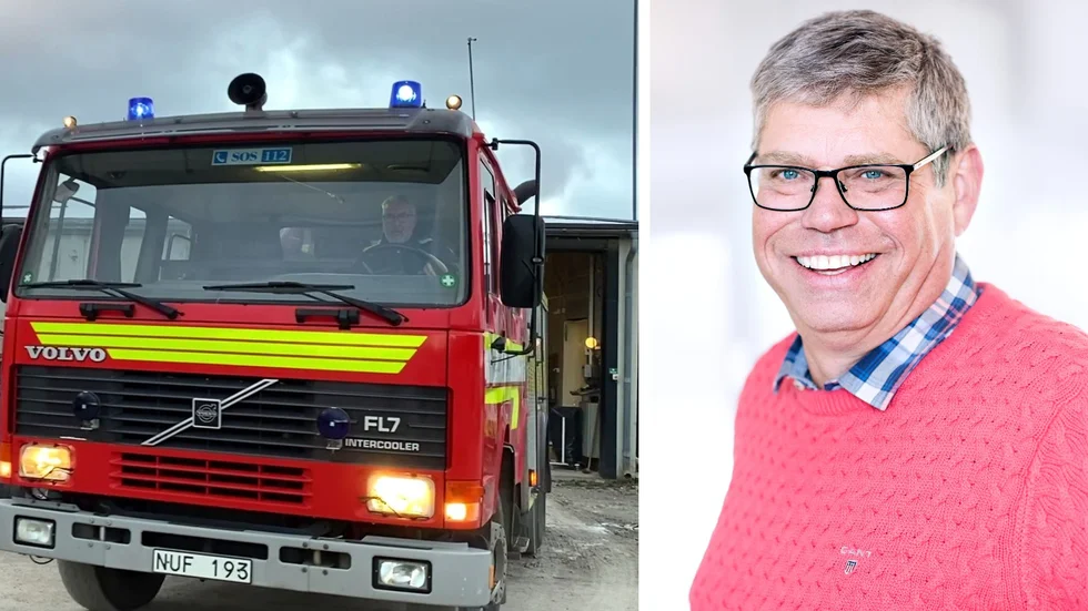 Brandvärnet i Borghamn har köpt in nya skyddskläder. Nu hoppas Mats-Ola Ericsson från frivilligkåren att kommunen är med och stöttar.
