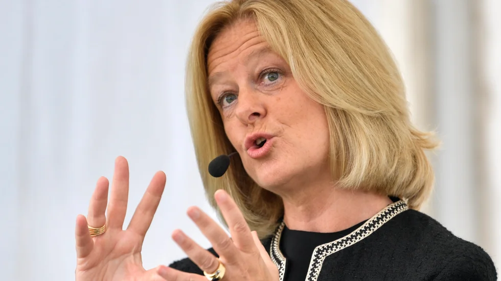 Allison Kirkby, vd på Telia. Arkivbild.