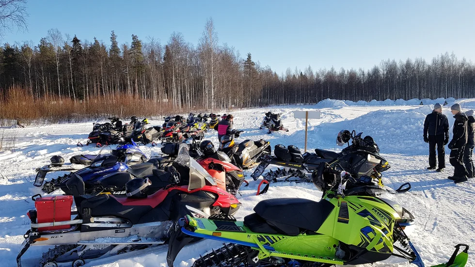 Polisen kommer att kontrollera skoterterrängen under helgen.