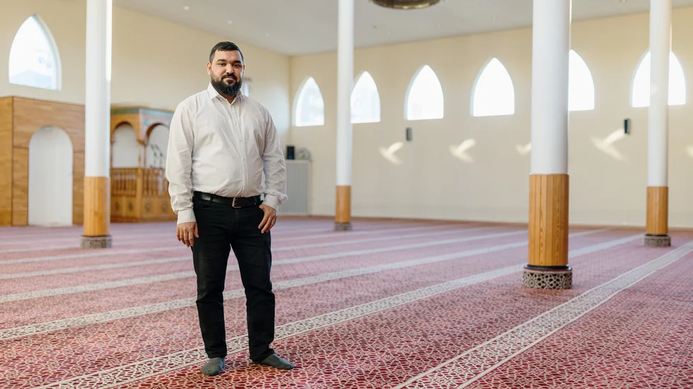 Yaser Abu-Jheisheh är vice ordförande för Uppsalas muslimska förening.