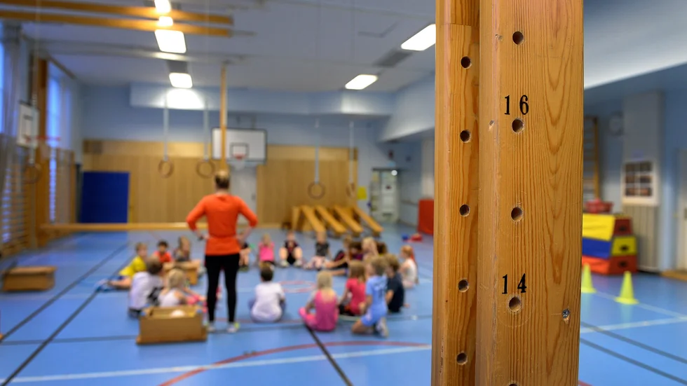 Signaturen Bara en mamma skriver att lärare borde välja lag i skolidrotten.
