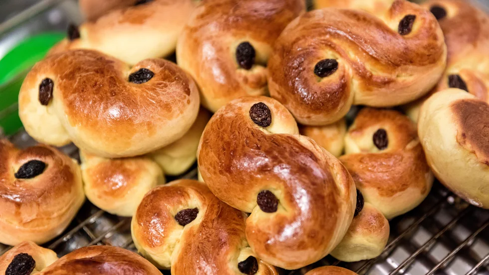 Lussekatter – en unik svensk matprodukt? Det ska nu EU-kommissionen ta ställning till. Arkivbild.