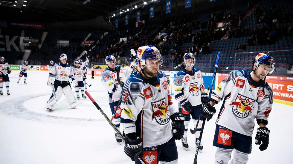 En av kvällens CHL-semifinaler ställs in sedan minst en spelare i München testat positivt för covid-19. Arkivbild.