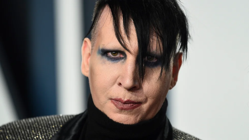 Marilyn Manson anmäler skådespelaren Evan Rachel Wood för förtal efter anklagelser om övergrepp och grooming. Arkivbild.